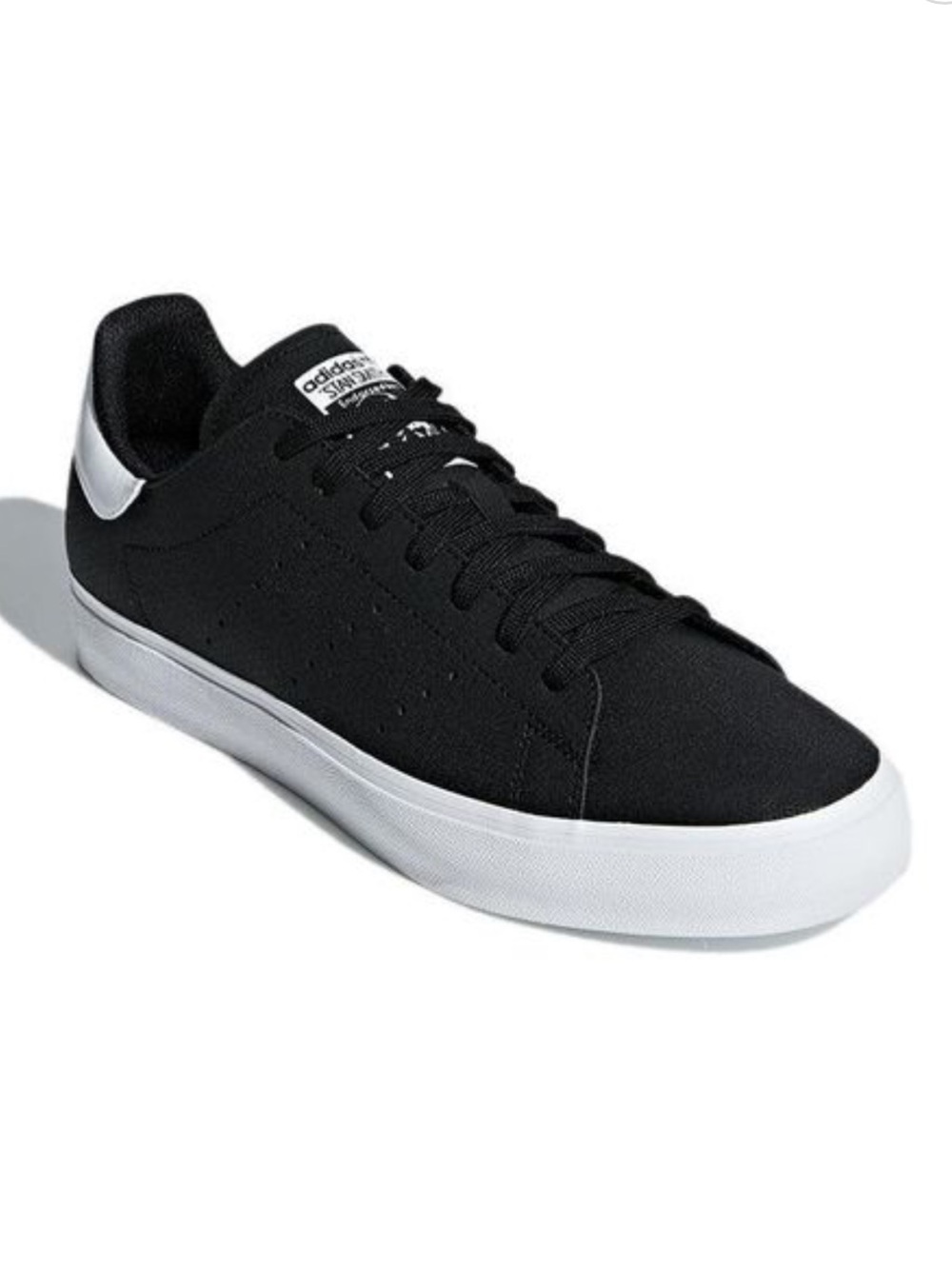 Men's Black Stan Smith Vulc 'Core'